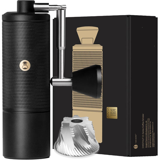 TIMEMORE C5 Pro Manual Coffee Grinder Capacity 30g with CNC Stainless Steel Conical Burr - Internal