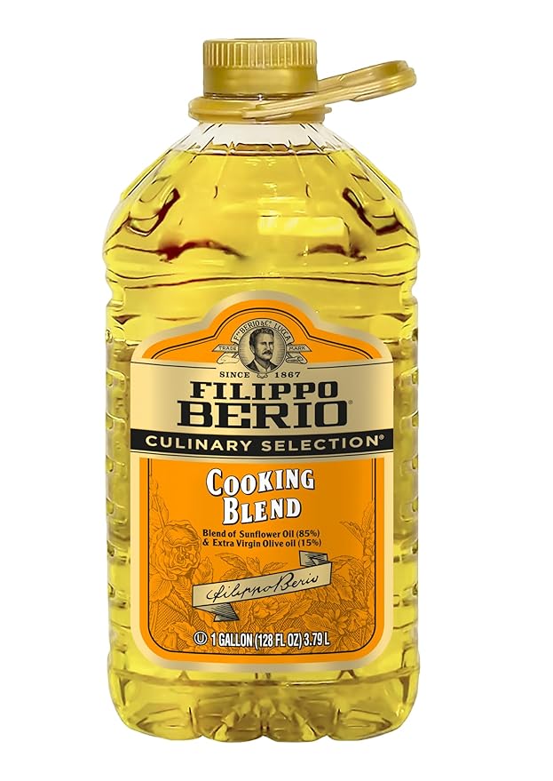 Filippo Berio Culinary Blend - 15% EVOO 85% Sunflower Oil, 1 Gallon