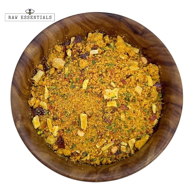 Raw Essentials Spicy Chicken Bouillon - Soup and Ramen Seasoning Blend - Savory and Warm - Add to Flavor Soup, Ramen, and Pho - 11 Ounce Bottle