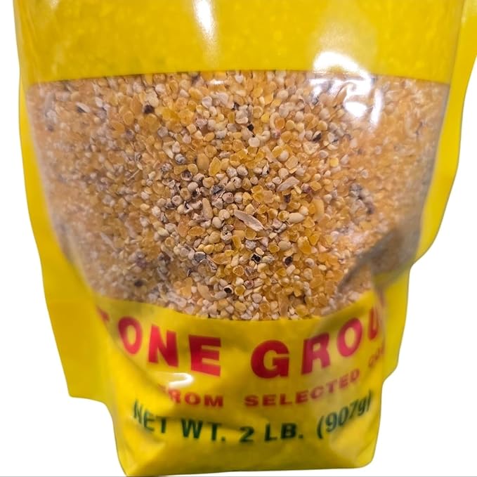 White and Yellow Daniel Boone Fresh Coarse Stone Ground Corn Grits 2/2 Pound