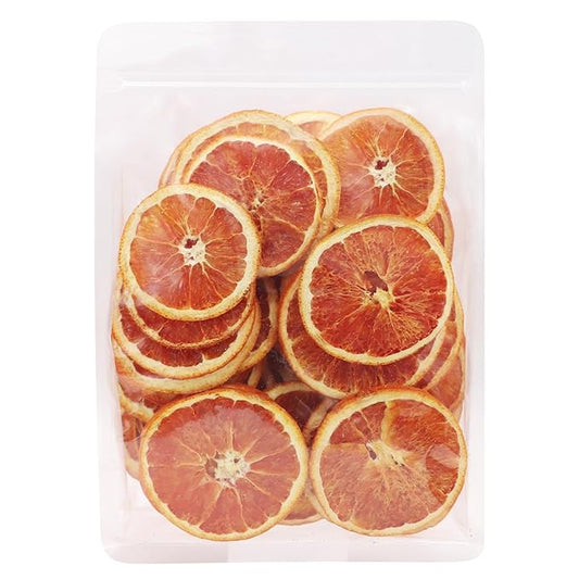 iGAOZM Dehydrated Blood Orange Slices,7.05oz/200g,Dried Blood Orange Slices for Cocktails,No Sugar Added,Dried Citrus Fruit,Dry Orange Wheels For Drink,Cake Decoration,Baking,Crafts