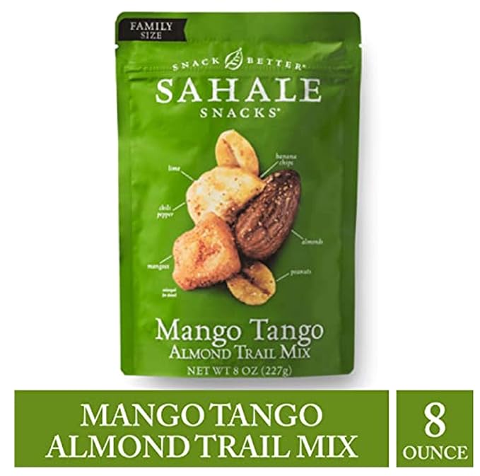 Sahale Snacks Mango Tango Almond Trail Mix, 8 Ounces