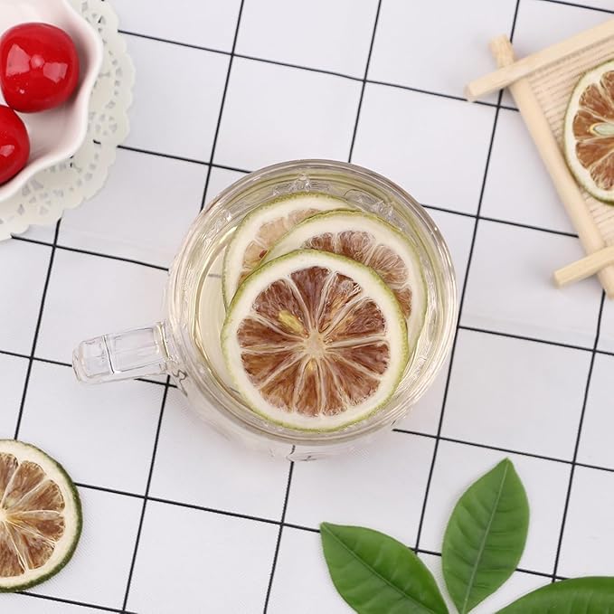 iGAOZM Dried Lime Slices,7.05oz/200g,Dehydrated Dry Lime For Cocktails,No Additives,No Sugar Added,Dried Fruit Citrus slices Fot Crafts Cake Decoration,Drink,Tea,Desserts,Garlands,Baking