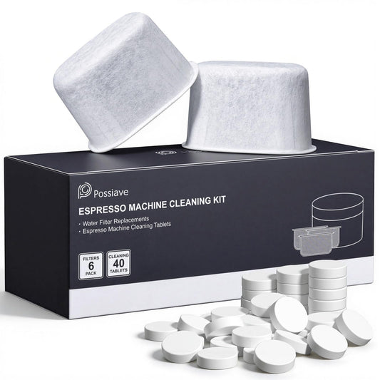 possiave 40 Espresso Cleaning Tablets and 6 Water Filters for Breville