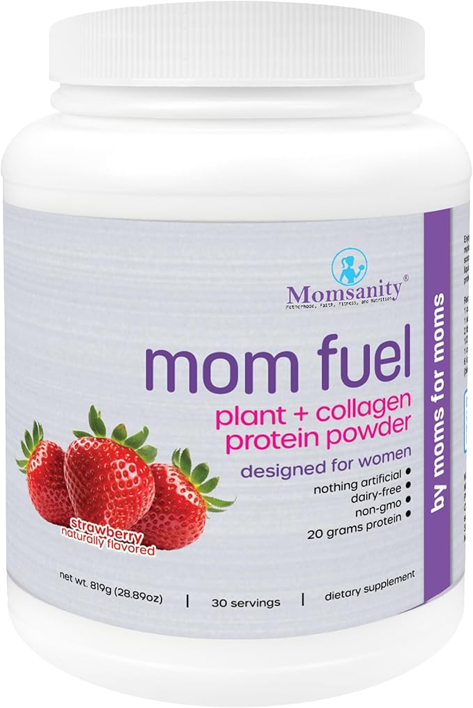 Protein Powder for Women - Limited Edition - Dairy-Free Meal Replacement - Plant & Collagen Protein Blend | 20g Protein (Strawberry)