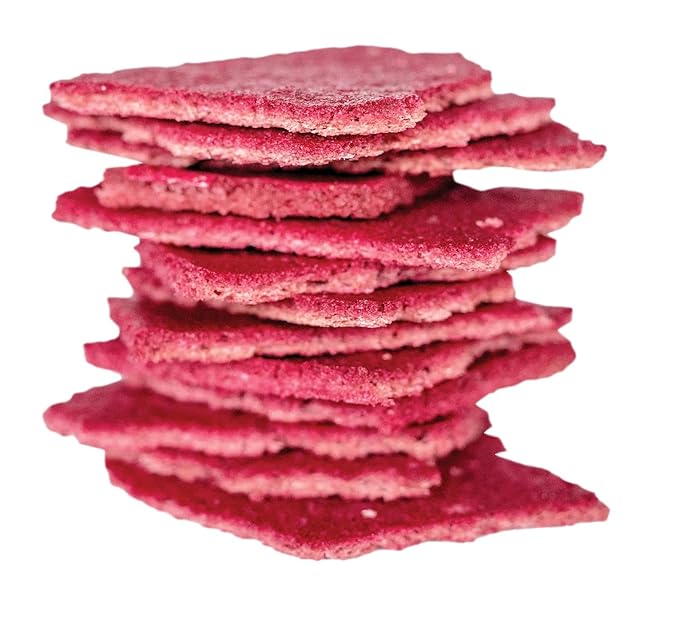 Live Crispy Fruit Chips - Pineapple-Powered Snack Packed with 100% Natural Fruit - Antioxidant-Rich, Vitamin-Packed (Blueberry/Pineapple) 4 Pack