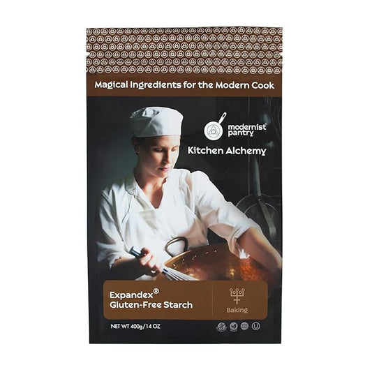 Improved Expandex GF Tapioca Starch - 400g/14oz ⊘ Non-GMO Gluten-Free Vegan OU Kosher Certified (Perfect for Gluten-Free Baking)