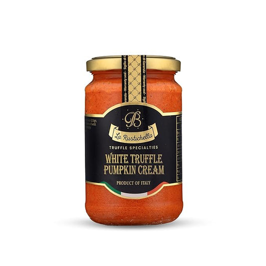 La Rustichella - White Truffle Pumpkin Creamy Spread - 100% Made in Italy | Gluten-Free, Cholesterol-Free (9,88 oz (280 gr))