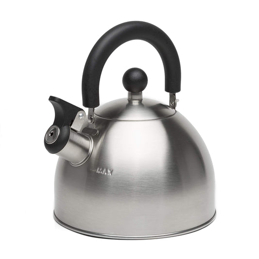 Primula Stewart Whistling Tea Kettle for Stovetop, Stainless Steel Stove Top Kettle with Fast Boil