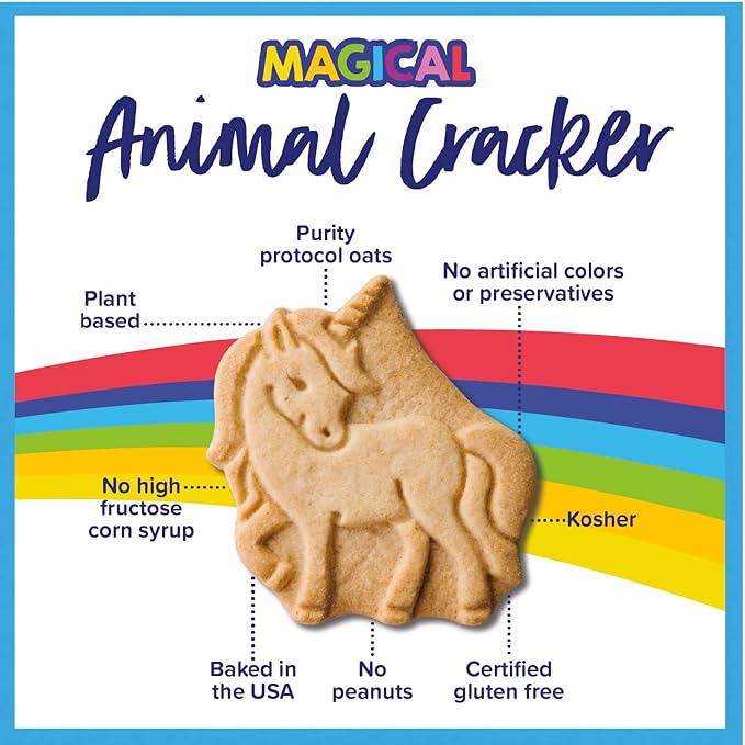Goodie Girl Snack Pack Variety – Magical Animal Crackers, Mini Chocolate Chip & Brown Sugar Cookies – Gluten Free, Peanut Free – 24 Bags