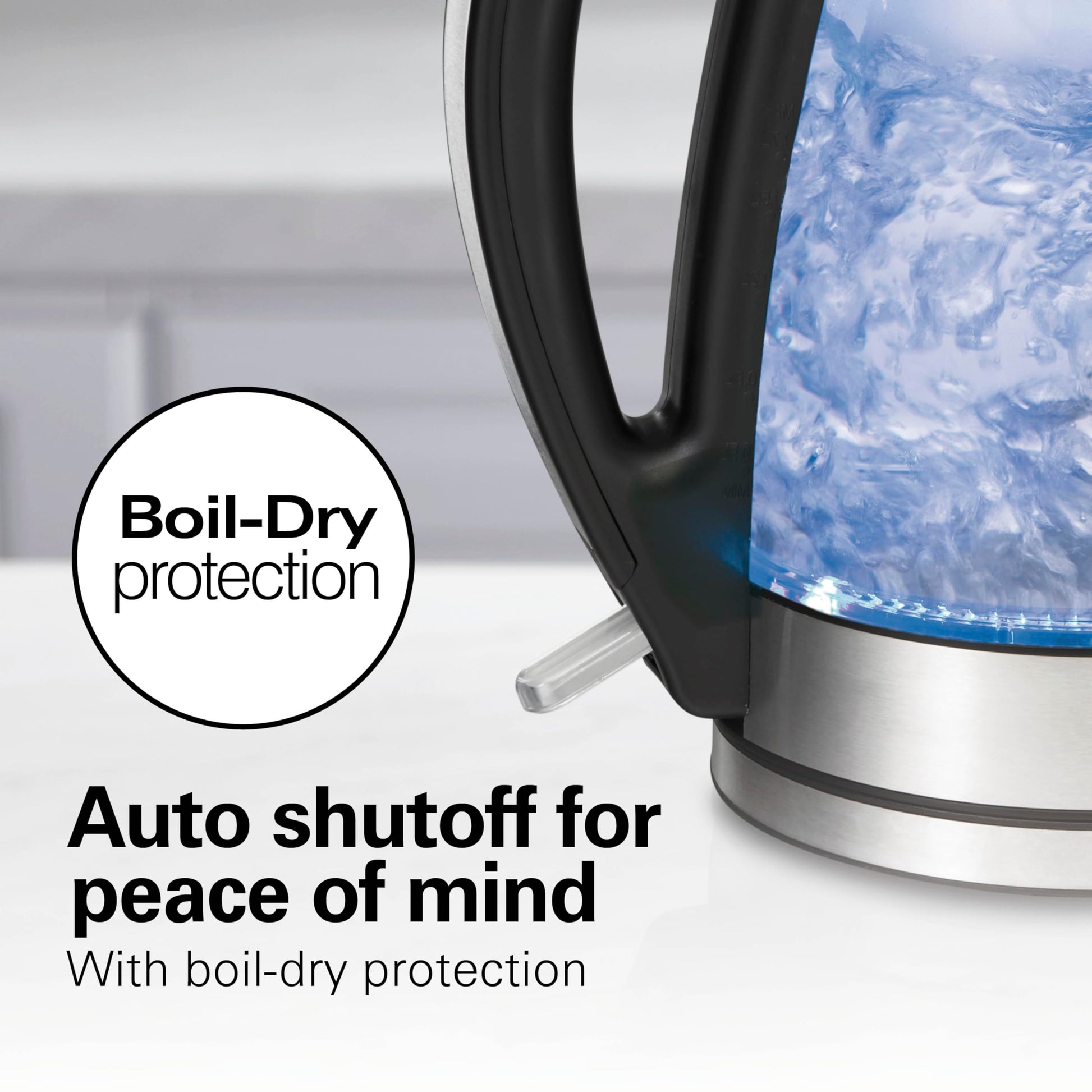 Hamilton Beach 1.7 Liter Electric Tea Kettle, Water Boiler & Heater