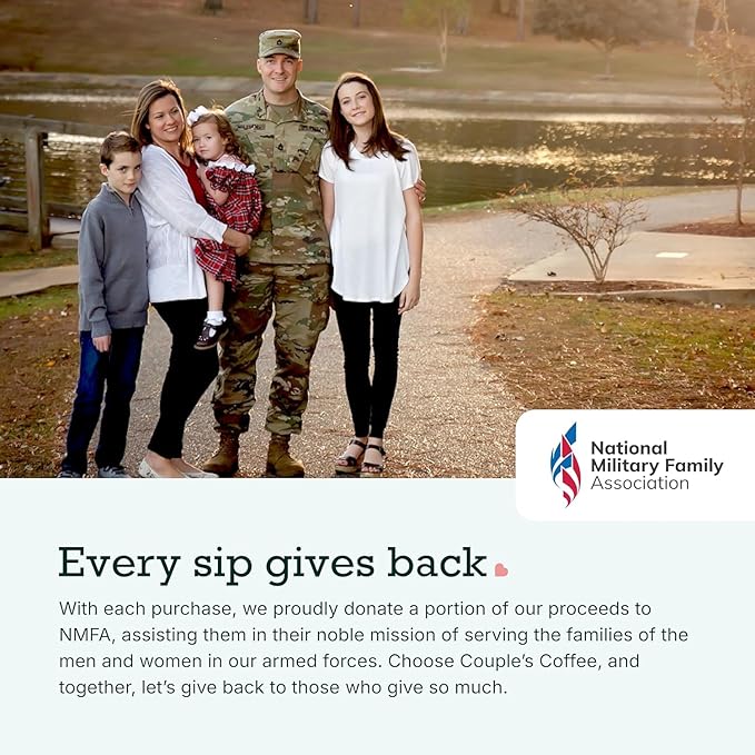Couple's Coffee K-Cups | Gives Back to Military Families | Jamaican Me Crazy | Gourmet Flavored Coffee with Smooth Vanilla Caramel Flavors | Compatible with K-Cups & Single Serve Brewers | 24 Count
