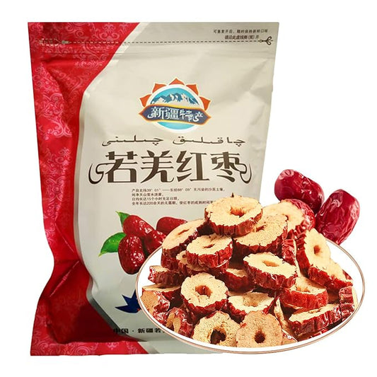 1.1lb Dried Dates Dried Jujube Slice,Dried Red Date Slices,Pitted Dates for Snacking and Baking, Premium Quality Dried Dates for Healthy Living??,<div>