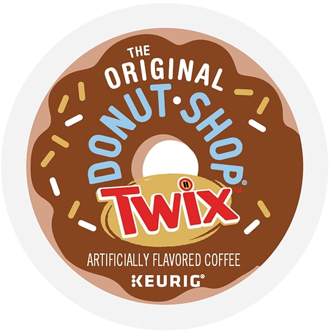 The Original Donut Shop TWIX Coffee, Keurig Single Serve K-Cup Pods, 96 Count