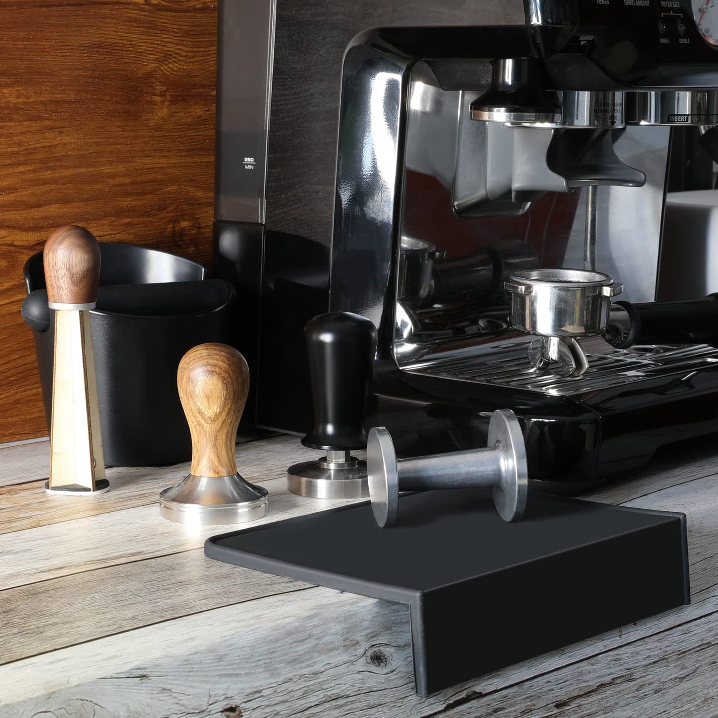Ezebesta Dual-Sided Espresso Hand Tamper 51mm and 58mm Dual Ended Tamper Coffee Ground Press