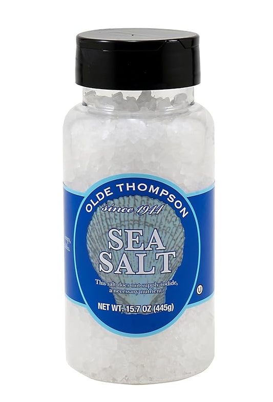 Olde Thompson Sea Salt, Coarse Grain, Refill For Salt Grinders, 15.7 Ounce
