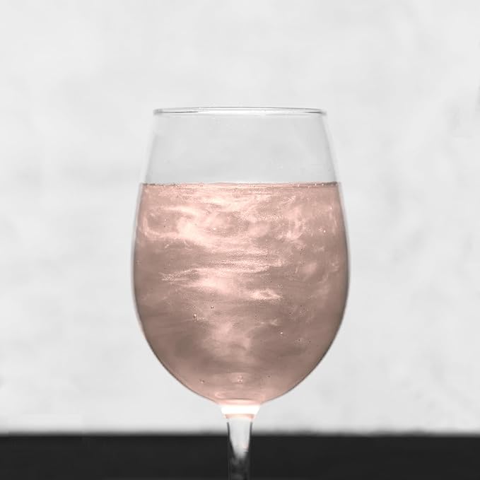 Luster Dust - Peach Champagne (4g 1x Jar) | Edible Vegan Dust & Paint for Cake Decorating, Ice Cream, Desserts, Cocktails and Beverages by Bakell