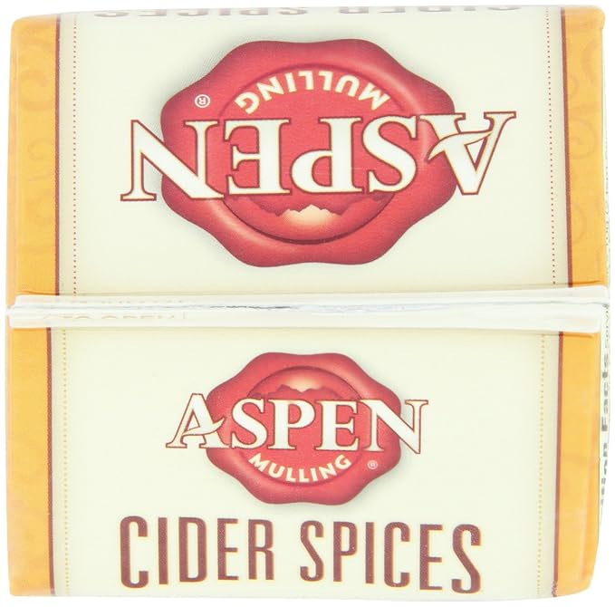 Aspen Mulling Cider Spices, Cinnamon Orange Blend, 5.65-Ounce Carton (Pack of 9)