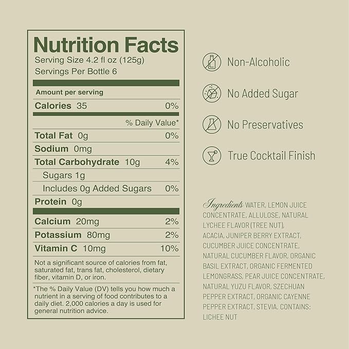 Tilden Duo | Multi Award Winning Non-Alcoholic Cocktail | Vegan & Gluten Free| No Added Sugar or Preservatives | 750ml (25.4 fl oz) Each