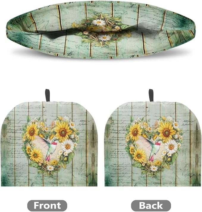 Hummingbird Tea Cozy for Teapot Insulated Vintage Rose Tea Cosy for Teapot Super Soft Tea Cozies Kettle Quilt for Table Hotel Tea Party Restaurant Ideal Gifts for Mother Housewife