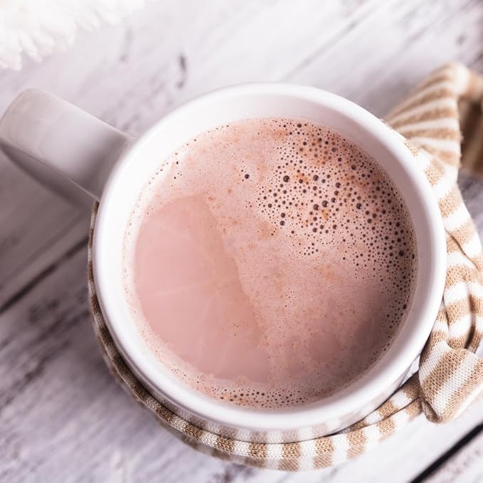 Nutmeg State Nutrition - High Protein Hot Cocoa Mix, Low Calorie Hot Chocolate Protein Drink, 15g Protein, 80 Calories, 3g Sugar, 21 Servings Per Canister, 17.6 Ounces