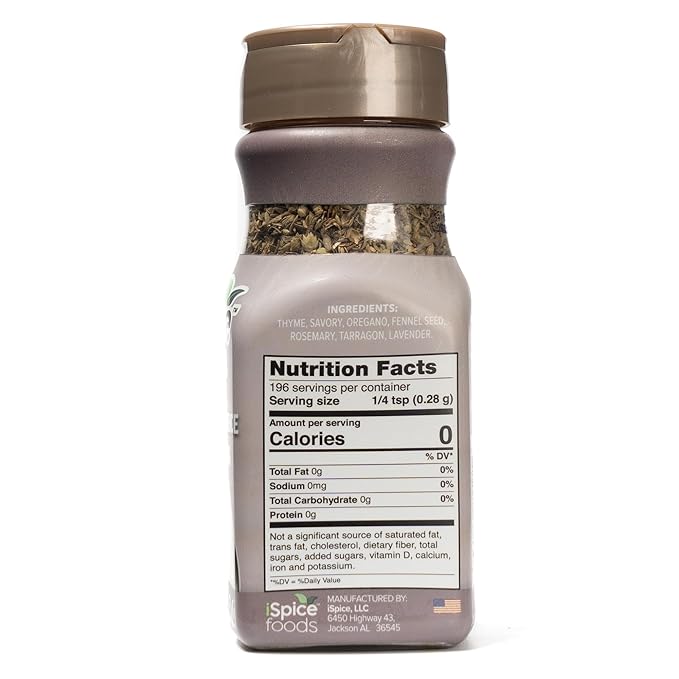 iSpice - HERBES DE PROVENCE SEASONING World Flavor Super Spice Blend | All Natural | Ready to use as is | No preparation is necessary