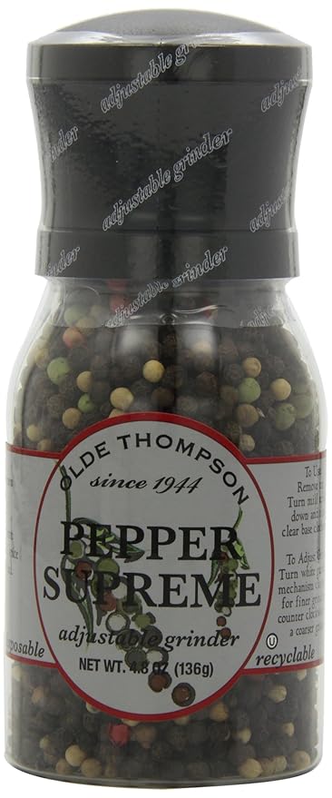 Olde Thompson Pepper Supreme Grinder, 4.8 Ounce
