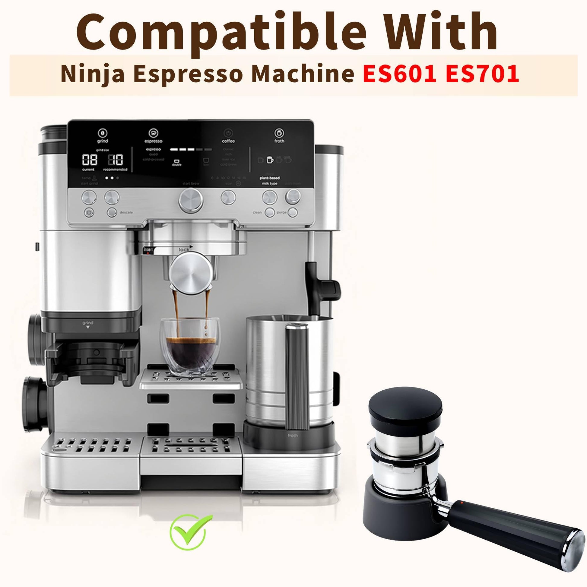 Portafilter Holder for Ninja Espresso Machine, Espresso Tamping Station
