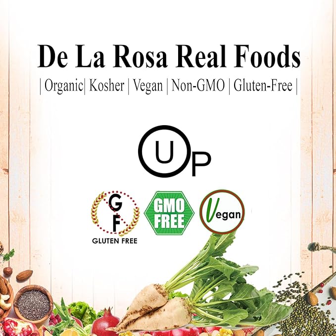 De La Rosa Distilled White Vinegar, Raw & Unfiltered, Kosher for Passover, Vegan & Gluten Free, Great for Salad Dressing, Marinades, White Distilled Vinegar 5 Liter (Pack of 1)