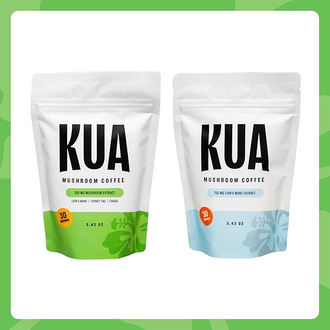 Gut Health Organic Mushroom Coffee Focus and Gut Support with Boosting Immunity and Elevates Mood | Healthy and Organic Lion's Mane, Turkey Tail, Chaga Mushroom | 30 Servings, 0 Sugar, 0 Calories