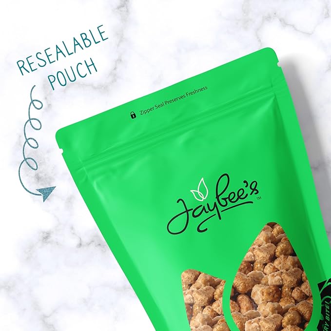 Toffee Peanuts 48 oz Resealable Bulk Bag - Premium Roasted & Sweetened Nuts, Perfect for Snacking, Baking, Holiday Treats & Gifting | 3 Pounds | Jaybee's Nuts