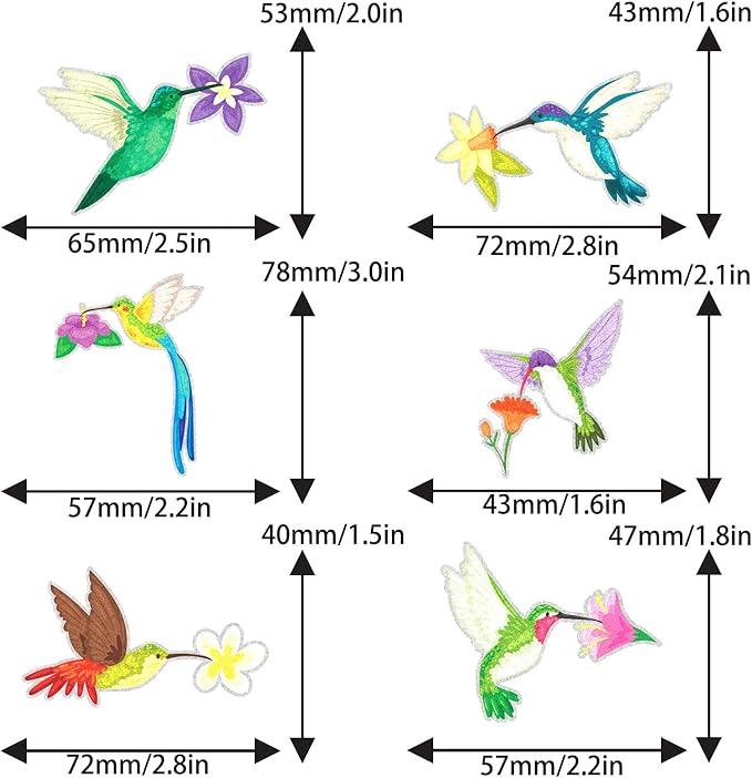 18 Pcs watercolor Hummingbird Dessert Cupcake Toppers Set Bird animals Theme petBaby Shower Boys Girls Happy Birthday Party Decorations
