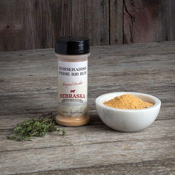 Nebraska Star Beef Horseradish Prime Rib Rub - 3.9oz
