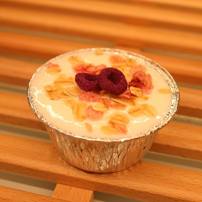 Aluminum Foil Baking Cups, 150 Pack Disposable 4 Oz Ramekins Aluminum Cupcake Muffin Liners Silver Foil Baking Cups for Egg Tart, Baking, Cupcake, Pudding, Appetize