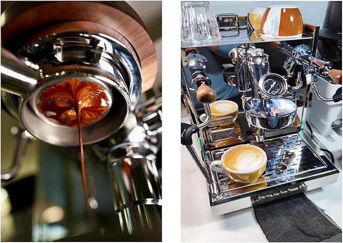 Espresso machine, home/commercial Semi-Automatic Espresso machine,Features with E61 brew head, rotary pump, stainless steel design