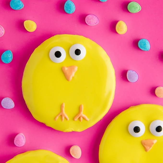 Sweets Indeed Bulk Candy Eyeballs, 300 Edible Eyes, Halloween Sprinkles, Perfect for Cake Decorations, Baking, Ice Cream, Cookies, Cupcake Topper 4.3 ounces