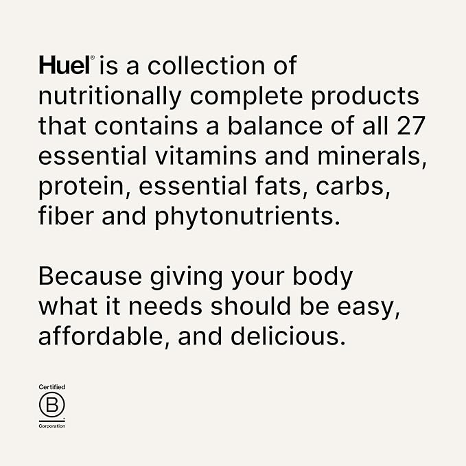 Huel Black Edition Ready-to-Drink | Vanilla Meal Replacement Shake | 35g High Protein Drink | 27