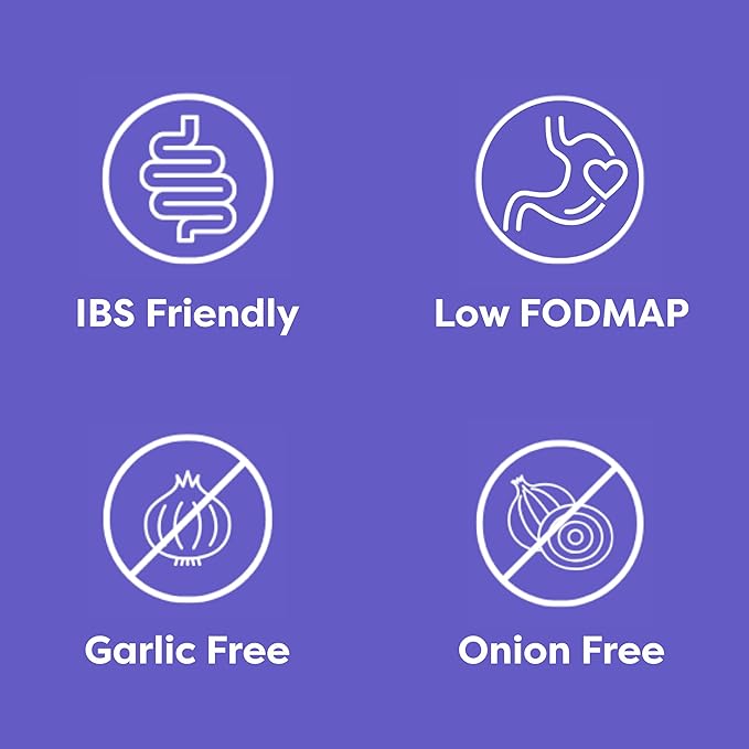 Fody Foods Variety Seasoning Pack, Pack of 5, Garlic and Onion Free, Low FODMAP Certified, Gut & IBS Friendly, Vegan, Non-GMO, Gluten Free, Keto Friendly