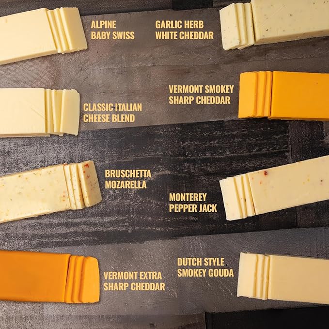 Farmers Market, Gluten Free, Keto, Paleo, Low Sodium, Zero Sugar, Wisconsin Cheese, 1-Pack, Vermont Extra Sharp Cheddar