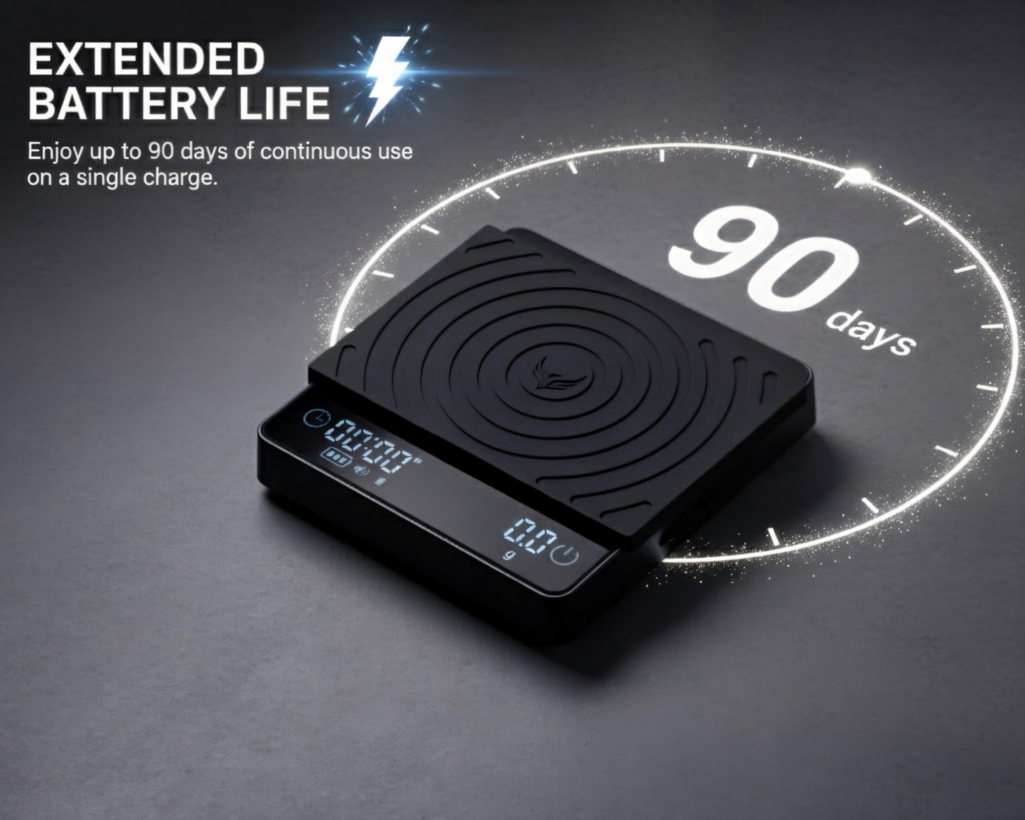 KNODOS Smart Coffee Scale – Digital Espresso Scale with Timer