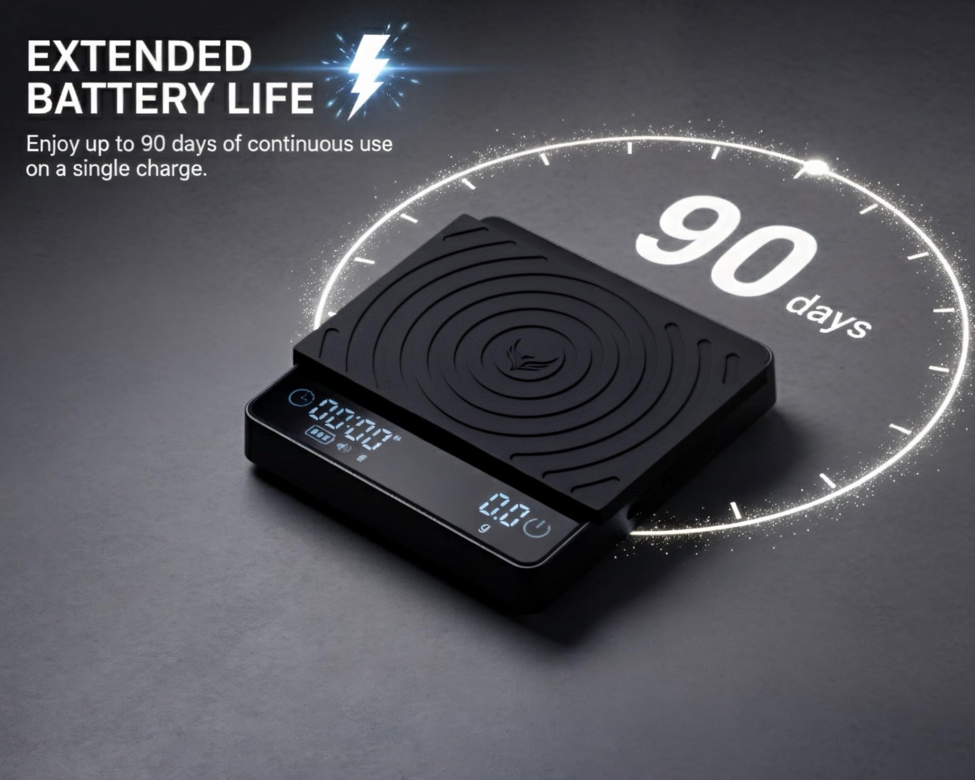 KNODOS Smart Coffee Scale – Digital Espresso Scale with Timer