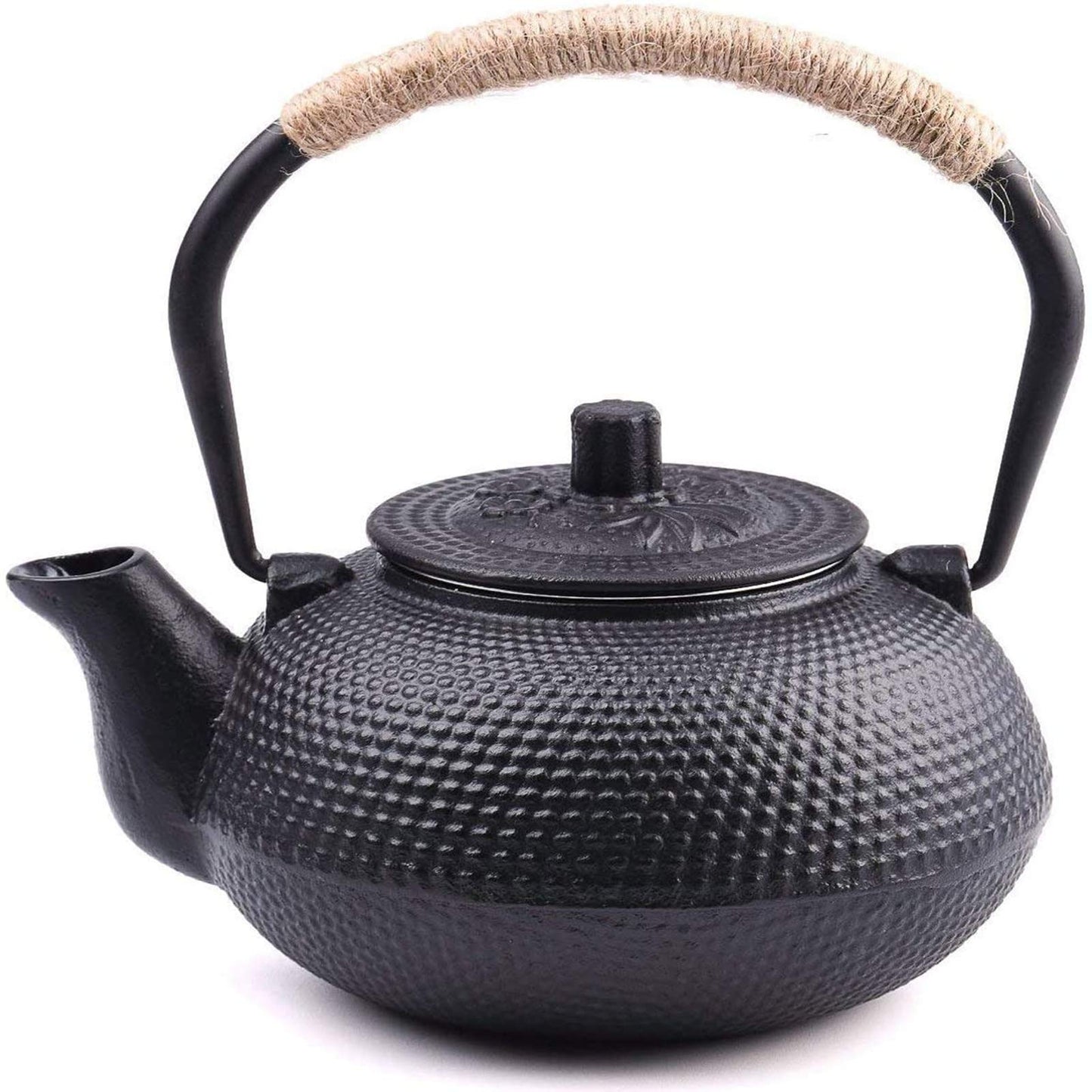 suyika Japanese Tetsubin Cast Iron Teapot Tea Kettle pot with Stainless Steel Infuser for Stovetop