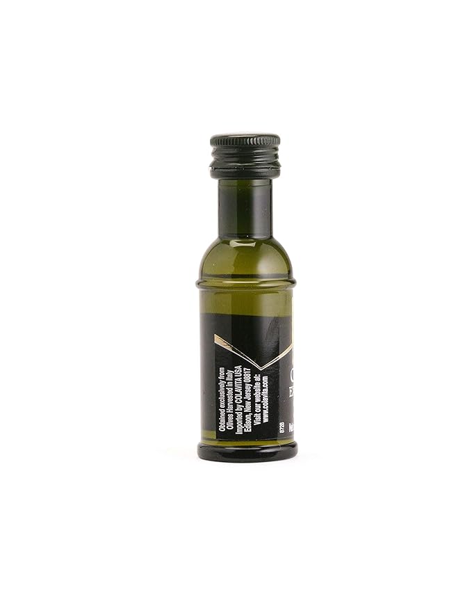 Colavita Mini Sizes - Premium Italian Extra Virgin Olive Oil, Pack of 80 (25ml each, .85oz) Plastic Bottles