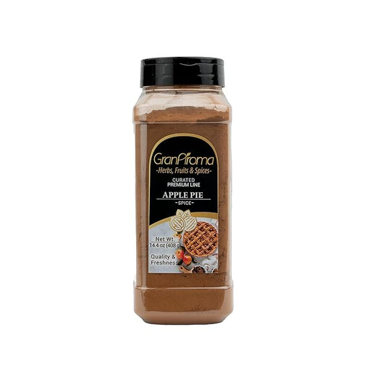 GranAroma Apple Pie Spice Blend, Aromatic & Warm, Flavorful Seasoning Mix, Baking & Cooking (14.4 Ounce)