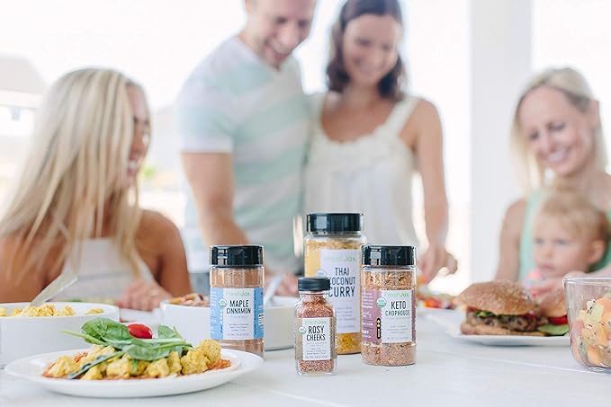 FreshJax Organic Smoked Red Chili Flakes (2.5 oz Bottle) Non GMO, Gluten Free, Keto, Paleo, No Preservatives Crushed Red Chili Pepper Flakes | Handcrafted in Jacksonville, Florida