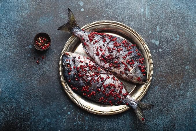 Sanniti Peppercorns in Brine | Imported from Spain | Great for Sauces, Soups, Meats and Light Dishes, 3.9 oz (Pack of 2) (Pink)