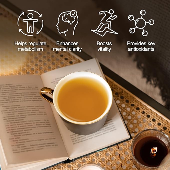 Jemutecha Decaffeinated Oolong 15 Tea Bags, 100% Pure Organic Award-Winning Tea, Refreshing & Smooth, Non-GMO, Premium Taiwanese Asian Tzen Tea for Digestion & Energy