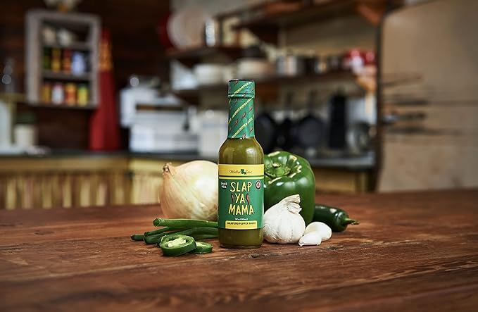 Slap Ya Mama Louisiana Style Variety Pack, Cajun Original Blend Spice Mix 8 Ounce Can and Jalapeno Pepper Hot Sauce 5 Ounce Bottle