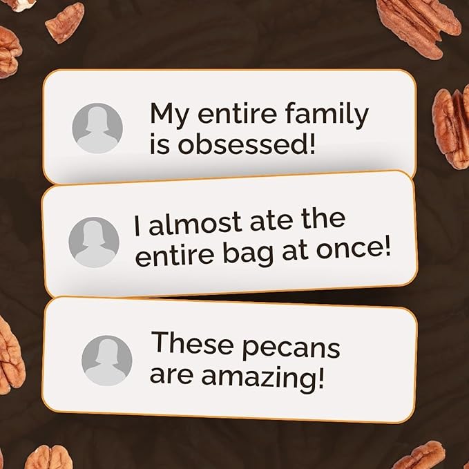 HUDSON PECAN COMPANY: Cinnamon Pecans, Georgia Grown, Family Owned. Cinnamon & Sugar Candy Coated Pecans, Expertly Baked to Perfection, (Perfect for Salads, Baking, Snacking & Gifting), 8oz