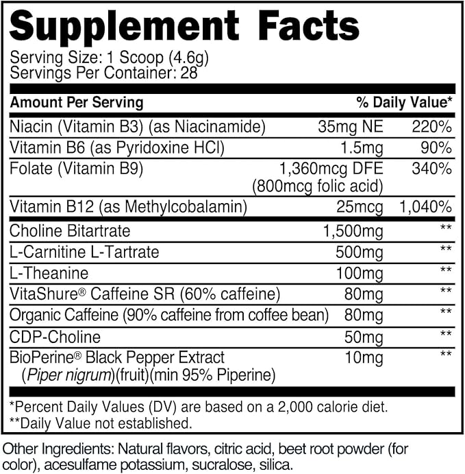 TransformHQ Everyday Boost Shot - Non-GMO, Gluten-Free (Raspberry Lemonade, 28 Servings)
